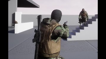 Unreal Game Project Test 044 - New iteration, new locomotion