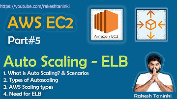 EC2 Autoscaling || AWS Compute - Part#5 || Need for ELB || In Telugu || Rakesh Taninki