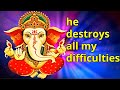 Mantra to destroy all difficulties [Ganesha Upanishad with Lyrics]