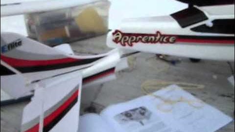 Apprentice  model airplane form E-FLIGHT