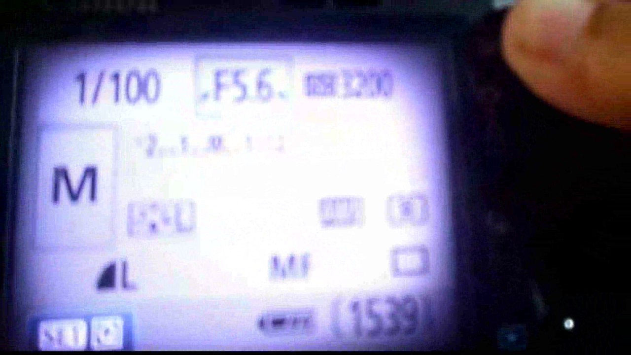 Update New cara mengatur shutter speed, arperture dan ISO (canon 500D)