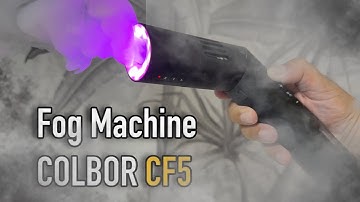 COLBOR CineFlare CF5 - The Ultimate Mini Fog Machine with RGB Smoke & Cinematic Effects