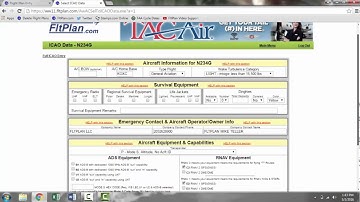 How to Create a Flight Plan on FltPlan.com