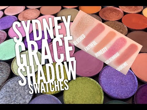 My Sydney Grace Shadow Swatches