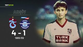 Nostalji - Özet | Trabzonspor - Adana Demirspor (1988-89) Trabzonspor şov yaptı