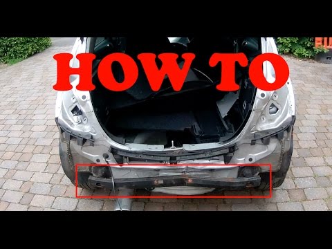 Comment enlevé la barre qui est sous la pare choc sûr une ... vauxhall corsa towbar wiring diagram 