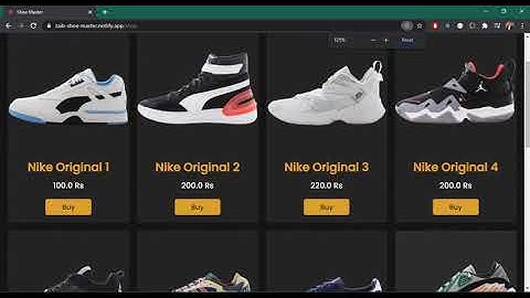 React Shoe Master with tailwindcss and router-v6-beta