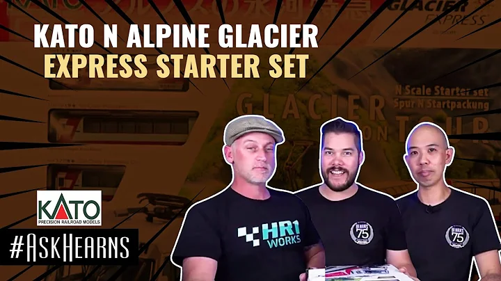 KATO N Alpine Glacier Express Starter Set | #askhearns