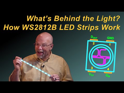 Video: Addressable LED Strips: Principle Of Operation, Controllers For The Strip And Wi-Fi Connection. How Does It Work? How To Check The Control? How To Connect?