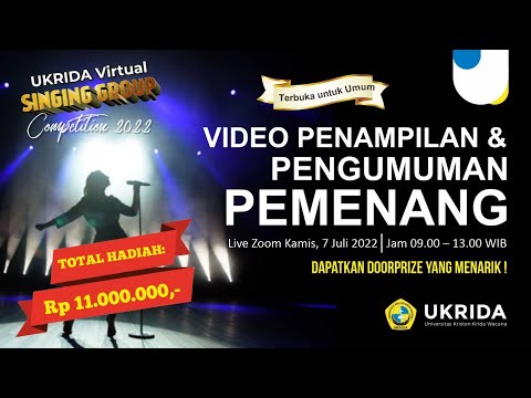 UKRIDA Virtual Singing Group Competition 2022