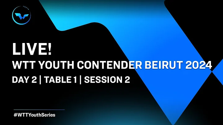 LIVE! | T1 | Day 2 | WTT Youth Contender Beirut 2024 | Session 2 - DayDayNews