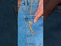 Diseño fácil de bordado en jeans, paso a paso #ropa #manualidades