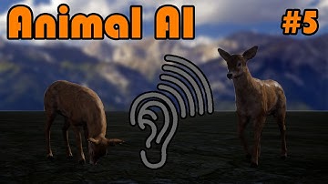 Making The Animal Run Away From Noise | Part 5 Of Creating An Animal AI In Unreal Engine 4