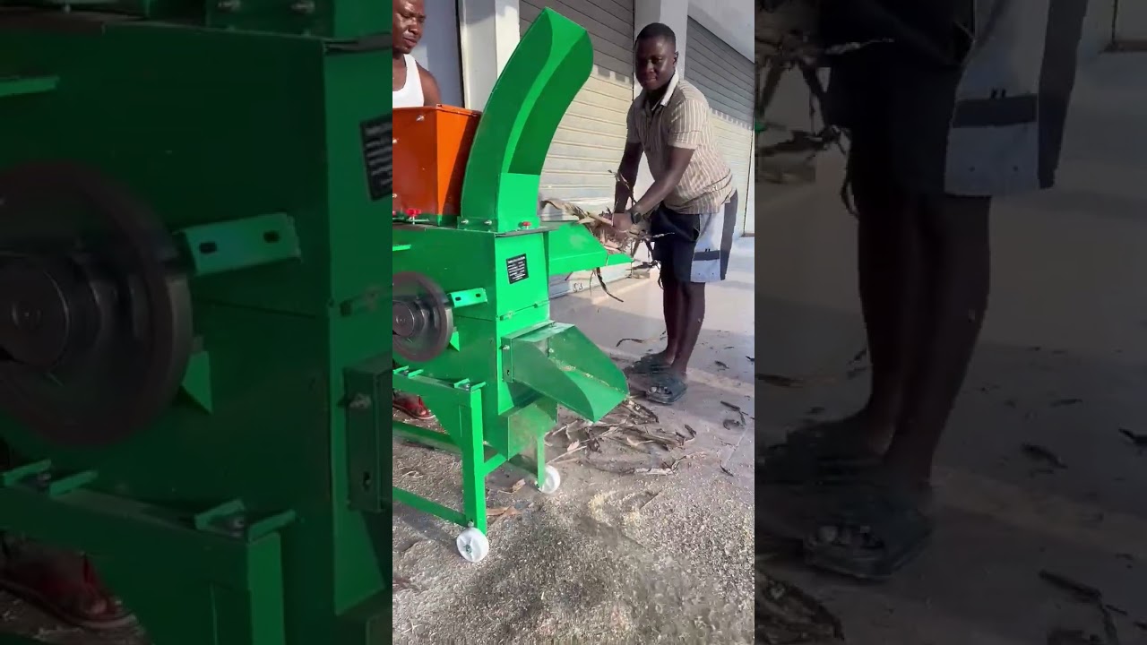 Multifunctional Chaff Cutter Machine that supports maize grinding.