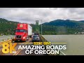 Exploring Columbia River Gorge Area - 8K Scenic Roads of Oregon &amp; Washington with Stunning Views