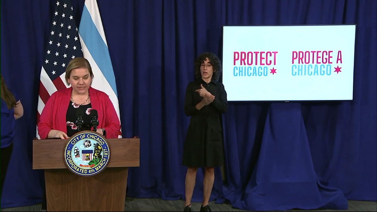 Mask mandate eased for fully vaccinated in Chicago - YouTube