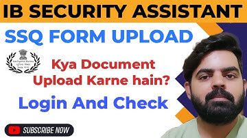 IB SA INTERVIEW 2023 | IB SECURITY ASSISTANT INTERVIEW | IB SA SSQ AND AF FORM FILL UP 2023 |