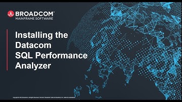 Installing the Datacom SQL Performance Analyzer