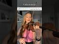 Эта мелодия захватила весь мир💔#violin #violinist #classicalmusic #tutorial #кавер #скрипка #shorts