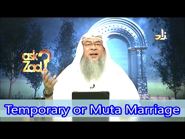 Temporary or Mutah Marriage - Assim al hakeem class=