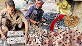 Totally Hardworking,Two Brothers are Process to Making Water pumps Impeller from Brass Casting || by Mechanical Products 2,518 views 6 months ago 6 minutes, 13 seconds