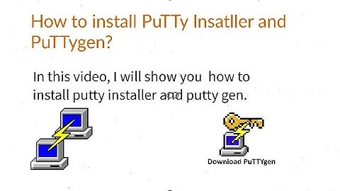 How to install PuTTy Insatller and PuTTygen in windows 10 Pro? || 2021 April