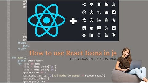 How to use React icons in js | Tech360