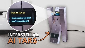 I Tried Building A Mini TARS And The Results Were MIND-BLOWING