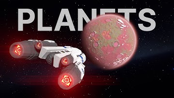 Adding Planets to my space game!