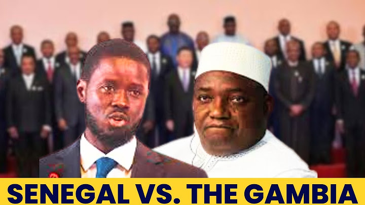 Senegal vs The Gambia - Why Gambia is Falling Behind - EXPLAINED