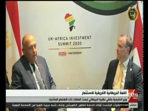 غرفة الأخبار شكري يعرب عن تطلع مصر لتعزيز التعاون الثلاثي مع بريطانيا وإفريقيا