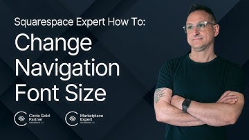 Change Navigation Font Size in Squarespace