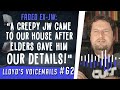 Faded Ex-JW: "A creepy Jehovah's Witness came to our house after elders gave him our details!"