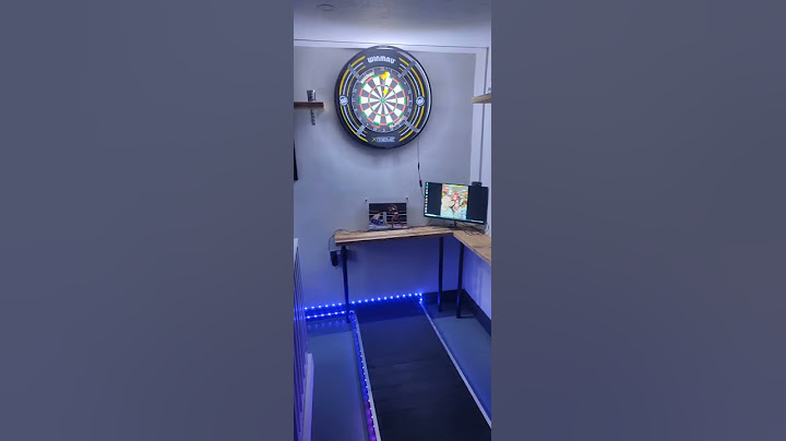 home darts bar finally usable