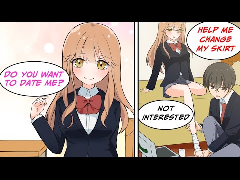 [Manga Dub] I turned down the most popular girl in school and she started crying and... [RomCom]