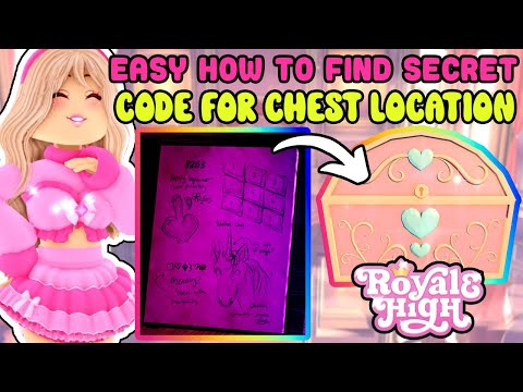 EASY How To Find Your Secret Code For A Chest Location In The Throne Tower Royale High Update