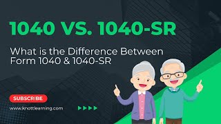 IRS Form 1040SR vs Form 1040...What's the Difference?