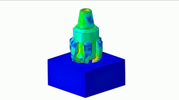 Finite Element Analysis Simulation - Drill Bit