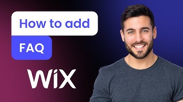 How to add FAQ to Wix
