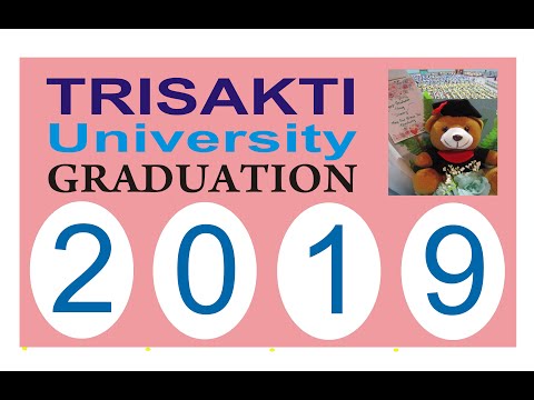 Trisakti University Graduation 2019 with Dommy Rampisela