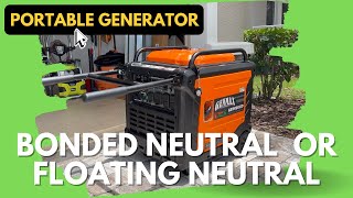 How To Convert Genmax GM9000iED Bonded Neutral to Floating Neutral
