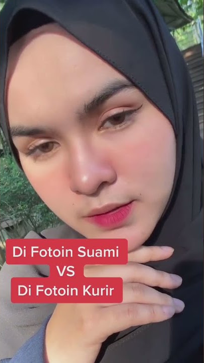 Di fotoin suami VS Di fotoin kurir Neng Nada sikkah