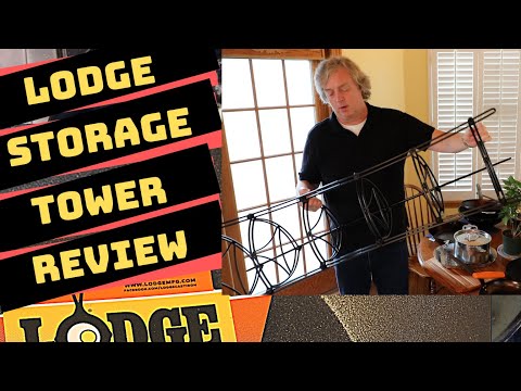 Nice rack! Lodge Cookware Storage Tower Review