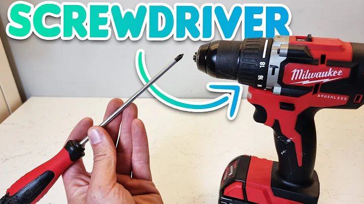 How To Use A Milwaukee Drill As A Screwdriver