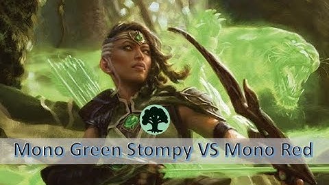 Mono Green Stompy VS Mono Red Aggro 091619