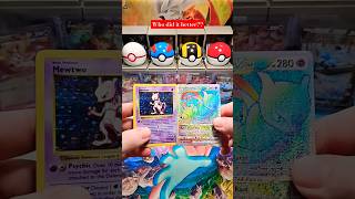 Vintage vs. Modern: Rare Mewtwo Pokemon Cards #shorts #pokemon #mewtwo