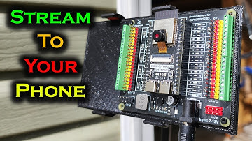 How To send Live Video To Your Phone with ESP32-S3!  #arduino