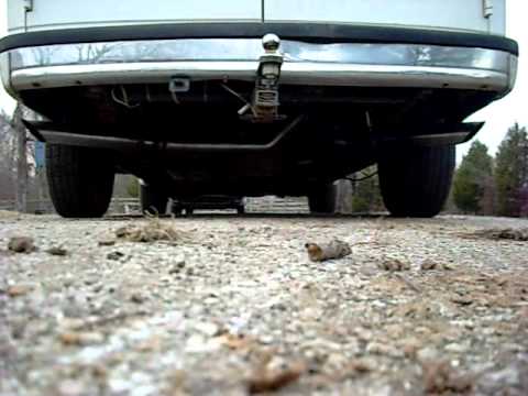 Chevy Astro Flowmaster Dual Exhaust Youtube