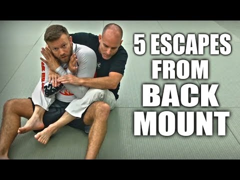 Jiu-Jitsu Escapes | 5 Ways Out of Back Mount