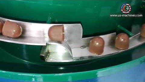 Cap sorting working principle video plastic cap right direction sorting feeding bowl machine